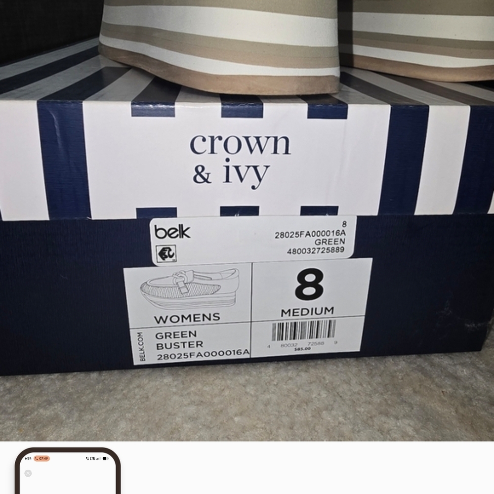 crown & ivy Pale Beige Suede Moccasin Sneakers - Picture 4 of 4